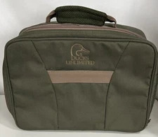 DUCKS UNLIMITED CARRYING CASE BAG DIVIDERS CAMERA SHOTGUN AMMO FISHING 