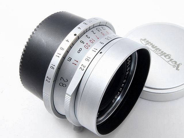 Voigtlander Color Skopar 28mm F3.5 L Wide Angle Prime Lens