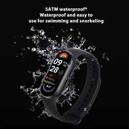 Xiaomi Smart Mi Band 9 AMOLED 1.62" 60hz Saturimetro SpO2 Cardio sigillato - Zdjęcie 4 z 7