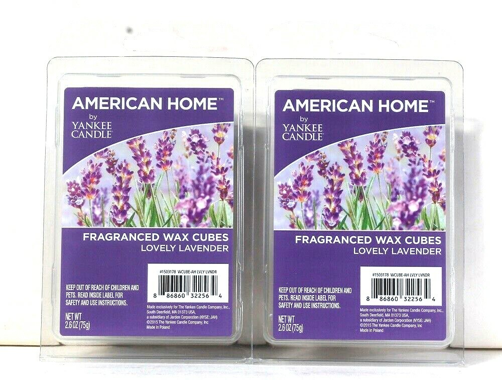 2 Packs American Home By Yankee Candle 2.6 Oz Lovely Lavender 6 Count