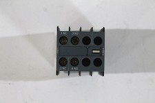 SIEMENS AUXILIARY SWITCH BLOCK 3RH2911-1HA11, 1NO+1NC