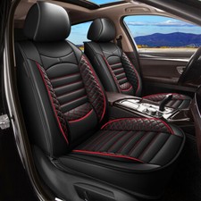 Car 5-seat Covers For 2014-2020 Chevrolet Impala Fasux Leather Frontrear Set Car 5-seat Covers For 2014-2020 Chevrolet Impala Fasux Leather Frontrear Set