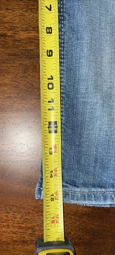 MISS ME JEANS CAPRI denim medium wash embellishment girl size 7 JK6080P EUC - Picture 7 of 8