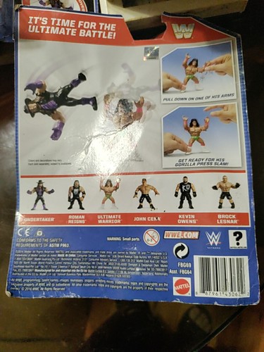 WWE Ultimate Warrior Hasbro Retro Figure Series 1 ...