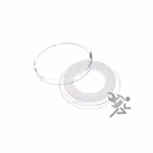 1/10oz Gold Eagle Coin Capsules, Air-Tite Holders 16mm White Ring, 5 Pack