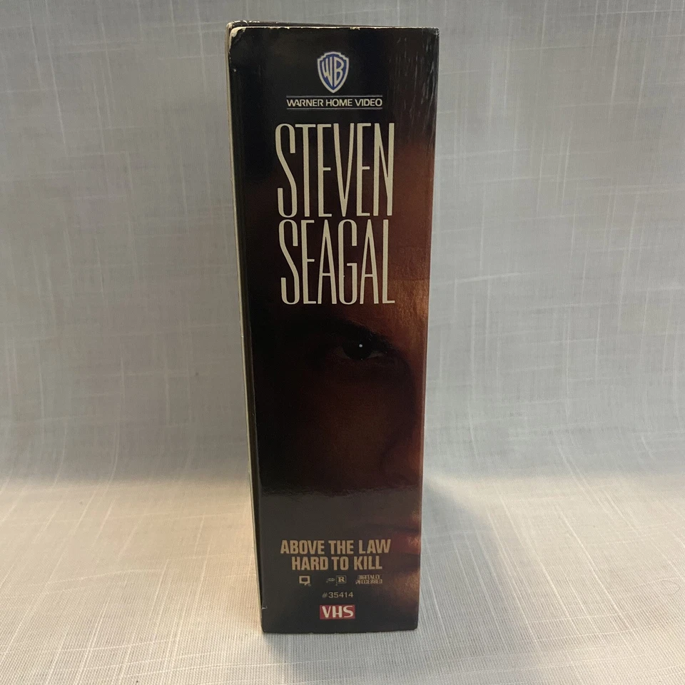 Steven Segal Twin Pack VHS Hard To Die Above the Law Pam Grier - Image 4 of 4