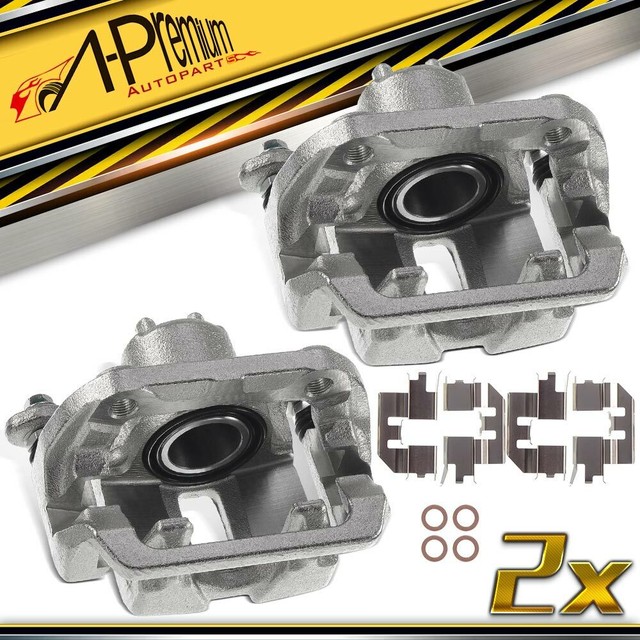 2x Rear Left & Right LH RH Brake Caliper w/ Bracket for Honda Odyssey