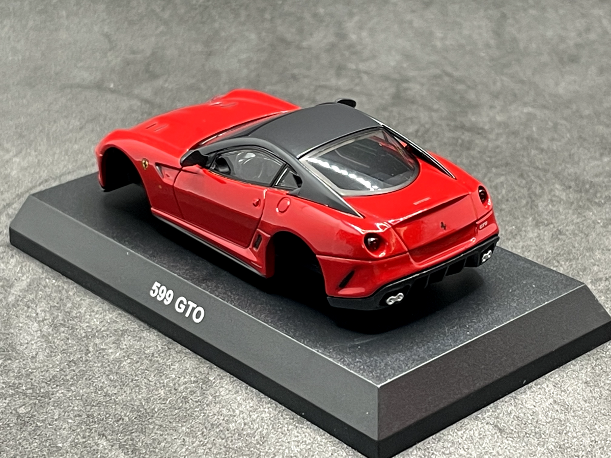 Kyosho 1/64 Ferrari collection 9 599 GTO Red diecast model