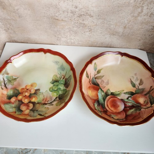 2 Antique O&EG Royal Austria 8" Bowls - 第 2/13 張圖片