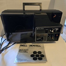Bell Howell Lumina MX60 regular 8 and super 8 film Auto Load Movie Projector