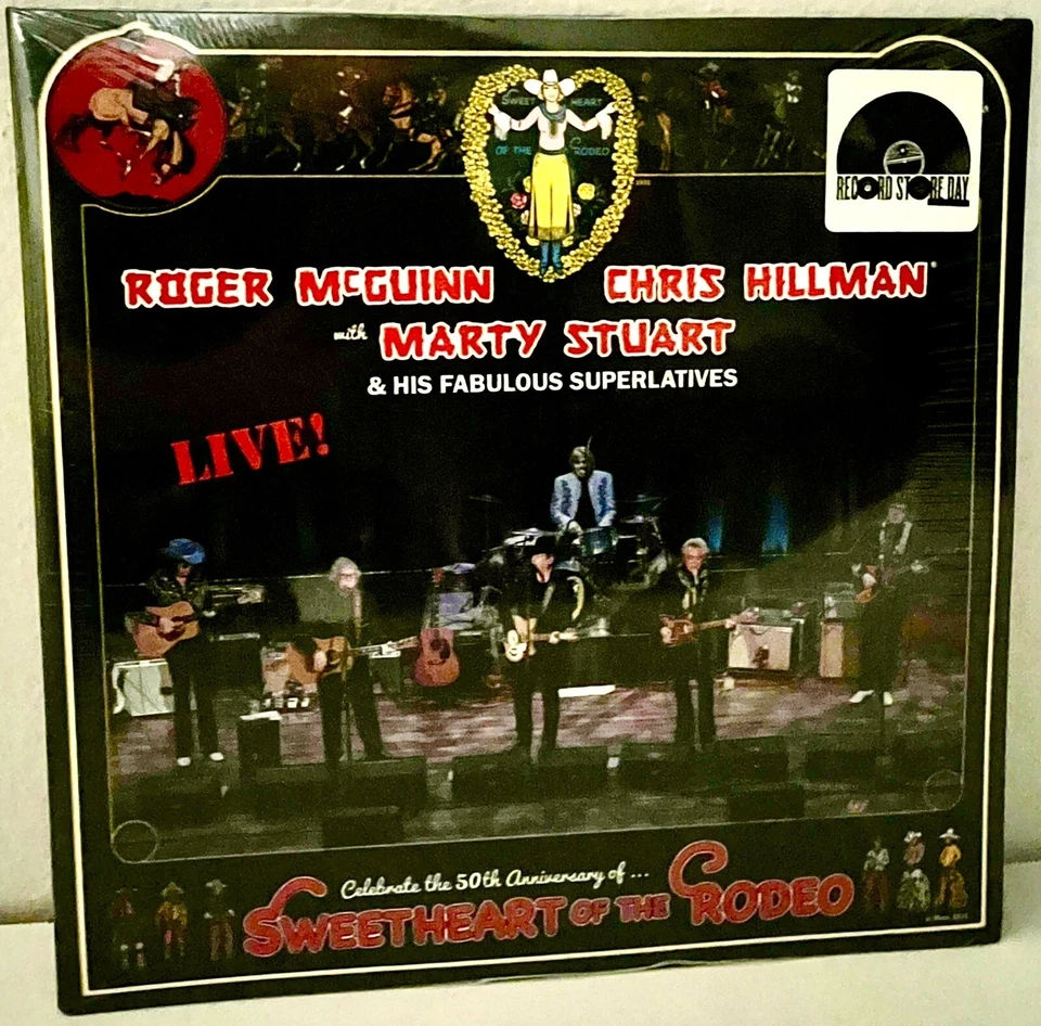 Sweetheart of the Rodeo Live! 50th RSD 2024 Ltd Ed/2500 2LP Gold (Byrds) - Image 2 of 4