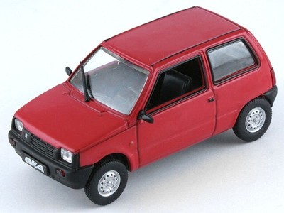 Diecast Soviet car VAZ 1111 OKA DeAGOSTINI 1/43 Scale LADA