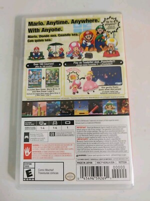 New Super Mario Bros. U Deluxe 2本セット Super Mario Bros. U Deluxe Nintendo Switch Game (Multiplayer