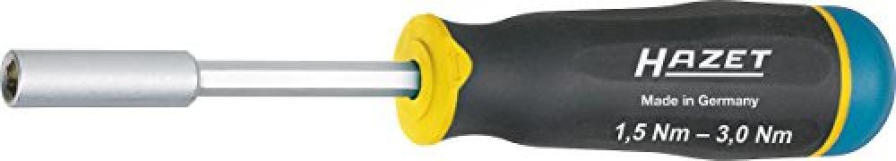 Hazet 6001-3.0/3 Giravite Dinamometrico, Multicolore, Attacco Esagonale, Cavo, 6