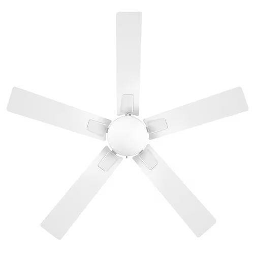 52" Corwin Indoor/Outdoor Matte White LED Ceiling Fan with Light Kit NEW - Picture 8 of 8