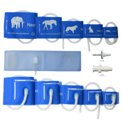 #ad Animal Blood Pressure Monitor Cuff Single Tube amp; Connector for Pet Cat Dog Mouse $11.39