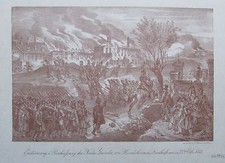 Erst&uuml;rmung der Erdberg Brand Gassemeter 28 Okt 1848 FRANZ WERNER Faksimile