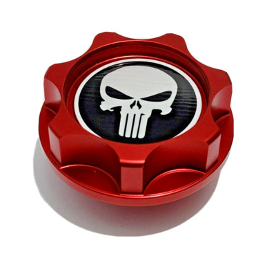 RED OIL CAP PUNISHER FOR TRD FJ CRUISER 4RUNNER TUNDRA SEQUOIA TACOMA JDM