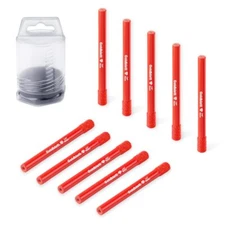 Goldblatt 10PC 1/4" Diamond Hole Saw Drill Bit 6mm Diamond Hole Saw Maker Cutter