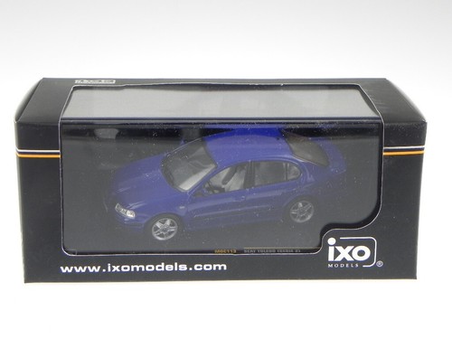IXO 1/43 Seat Toledo SERIE 2 (1999) Model Car Blue - Picture 4 of 4