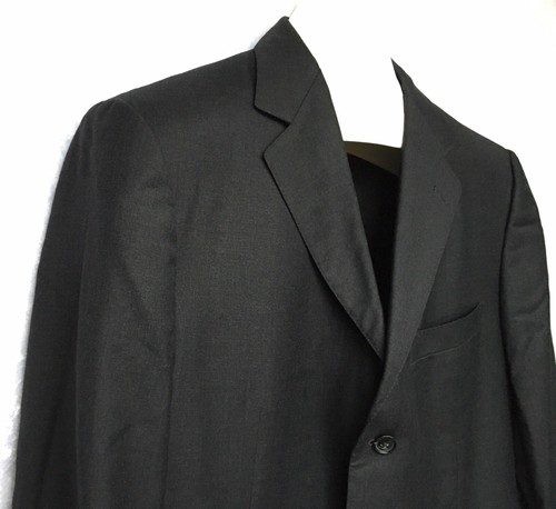 Abrigo Deportivo Ermenegildo Zegna Chaqueta Blazer Gris Lana Talla 42 Forrado 3 Botones - Imagen 3 de 12