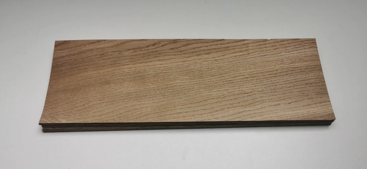 Feuille De Placage Chêne Rustique – 250x63 Cm X 0,55 Mm – Avec Dos – Brillance