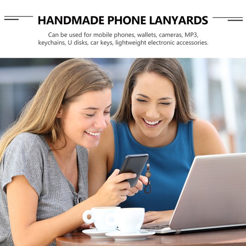 Prezent świąteczny Smycz do telefonu komórkowego Telefon komórkowy Charm do rąk Brelok Brelok Wisiorek - Zdjęcie 4 z 12