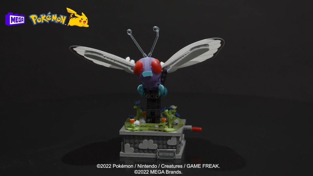 MEGA Pokémon Building Toys Set, Motion Butterfree with 582 Pieces,  Collectible | eBay