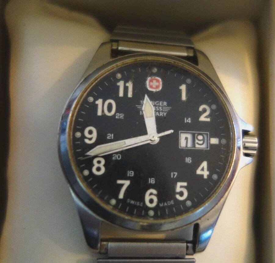 Wenger Military AquaGraph Diver 43MM Men s Black With DateWatch