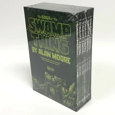 Saga of Swamp Thing Box Set Alan Moore New DC Comics Black Label Slipcase TPBs