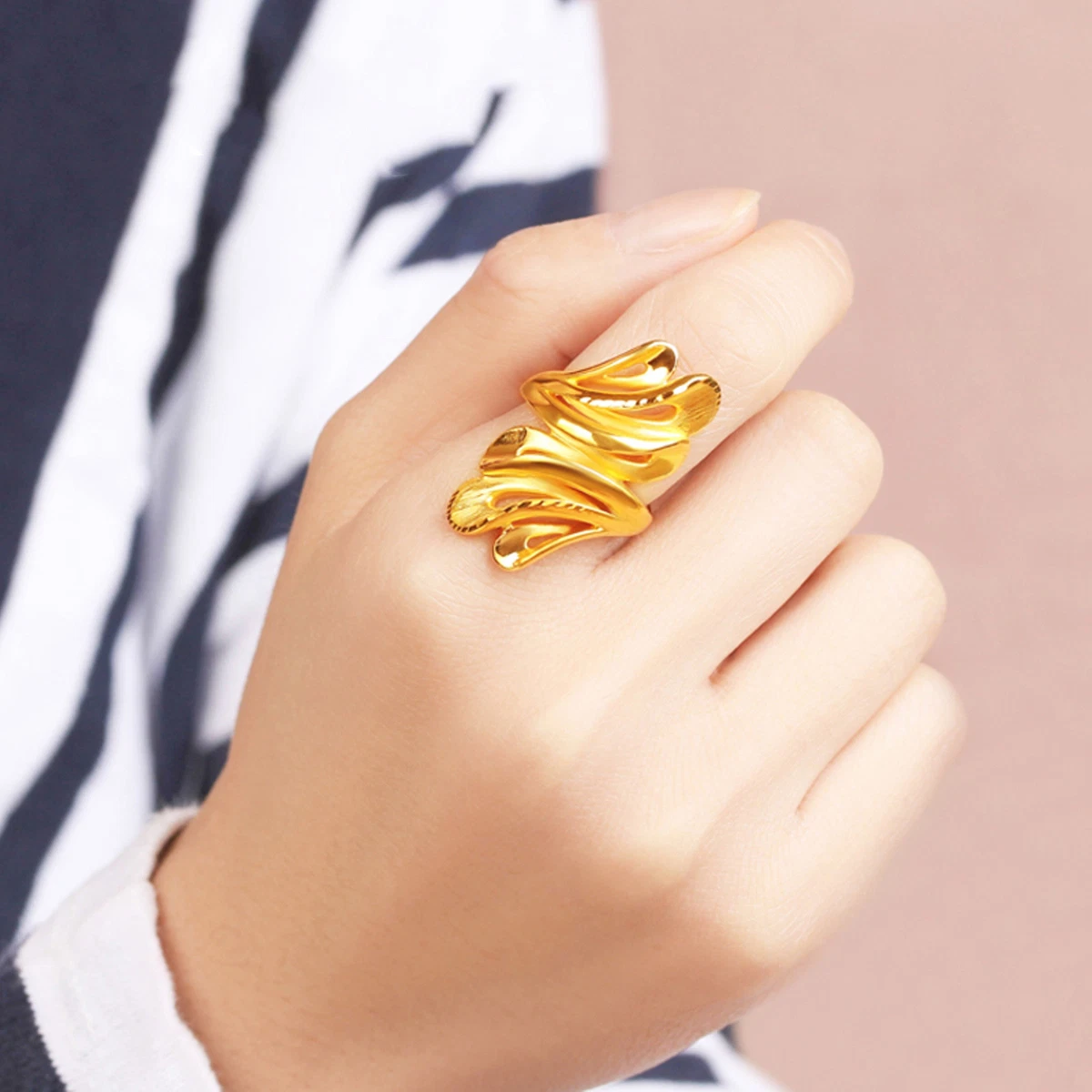 Pure gold rings for womens deals