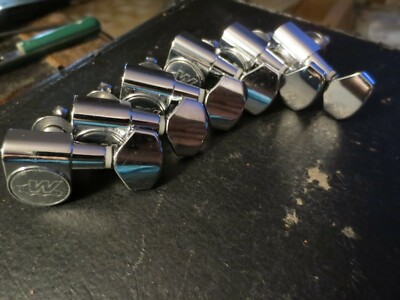 Set of Wilkinson  Guitar Tuning Peg-chrome--Bass side= item set184stan