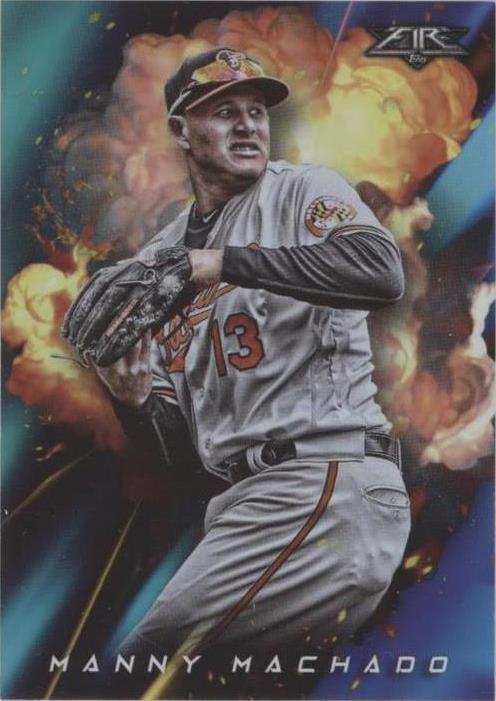 2018 Topps Fire - Manny Machado #C-13 - 1 of 1