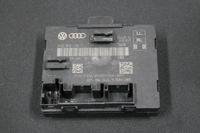 Audi A1 8X Q3 8U Türsteuergerät Steuergerät Tür door unit hinten 8X0959795C
