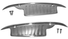 1959 Chevrolet Impala Bel Air Exterior Door Handle Scratch Guards Chrome