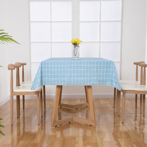 Waterproof PVC Tablecloth Heavy Duty Wipeable Vinyl Rectangle and Round RAYSTAR - Picture 83 of 110