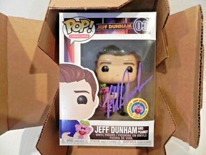 Funko POP! Jeff Dunham and Peanut Exclusive *Autographed* Purple Mint NEW! | eBay