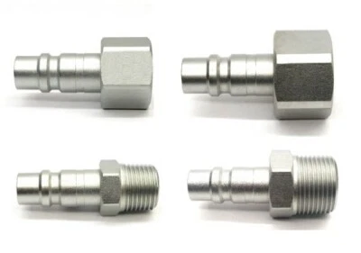 DELTA-P LTD High Flow Air Line Connector Male Quick Release 1/2 or 3/4 BSP Eq: Cejn 550
