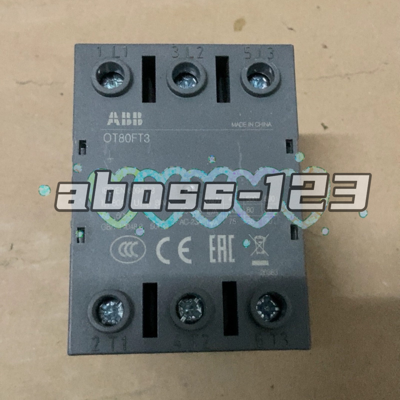 ABB OT80FT3 1SCA105431R1001 Switch Disconnector#1pcs New In Box