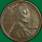 1920 Lincoln Wheat Cent Almost Uncirculated AU Coin #42665
