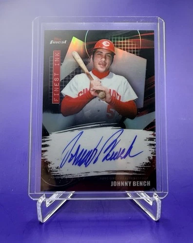 2026 Topps Finest Johnny Bench Base (RAW)