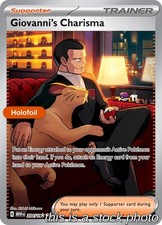 Holofoil - Giovanni's Charisma - 204/165 - SV: Scarlet & Violet 151 - NM on eBay