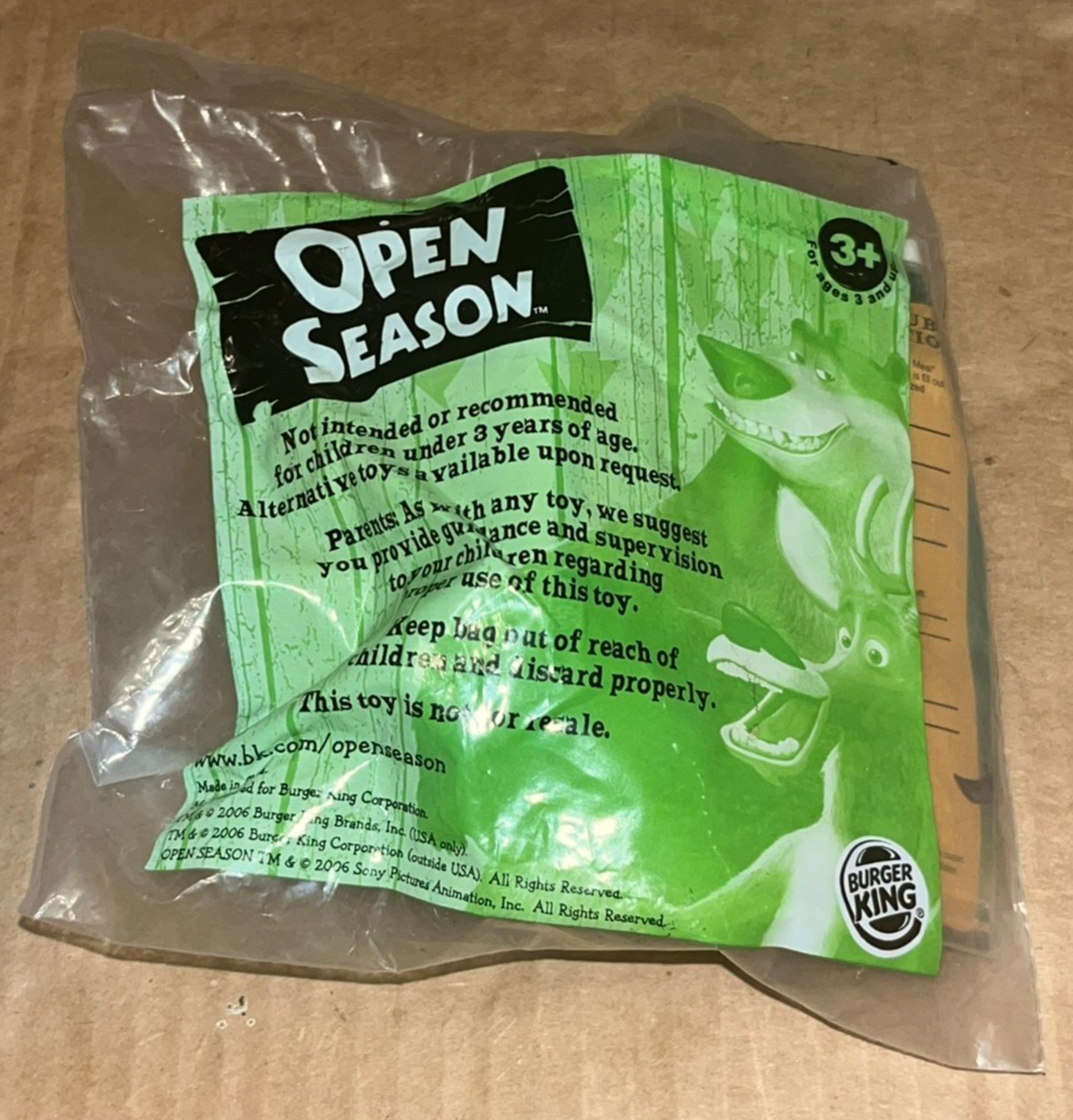 2006 OPEN SEASON BURGER KING KIDS MEAL TOY - CHATTERBOX RADIO | eBay