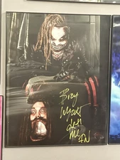 Bray Wyatt fiend 11x18 Signed Photo With Inscription