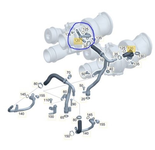 A1772000851 5577813 rohr MERCEDES-BENZ CLASE G W463 500 463.260 2018