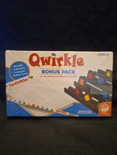Qwirkle  BONUS PACK  w/ 4 Add-on Wood Tile Ra...