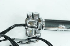 04 Harley Touring Electra Ultra Right Engine Start Kill Switches Controls Chrome