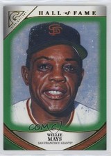 2019 Topps Gallery Hall of Fame Gallery Green /250 Willie Mays #HOFG-15 HOF nd3