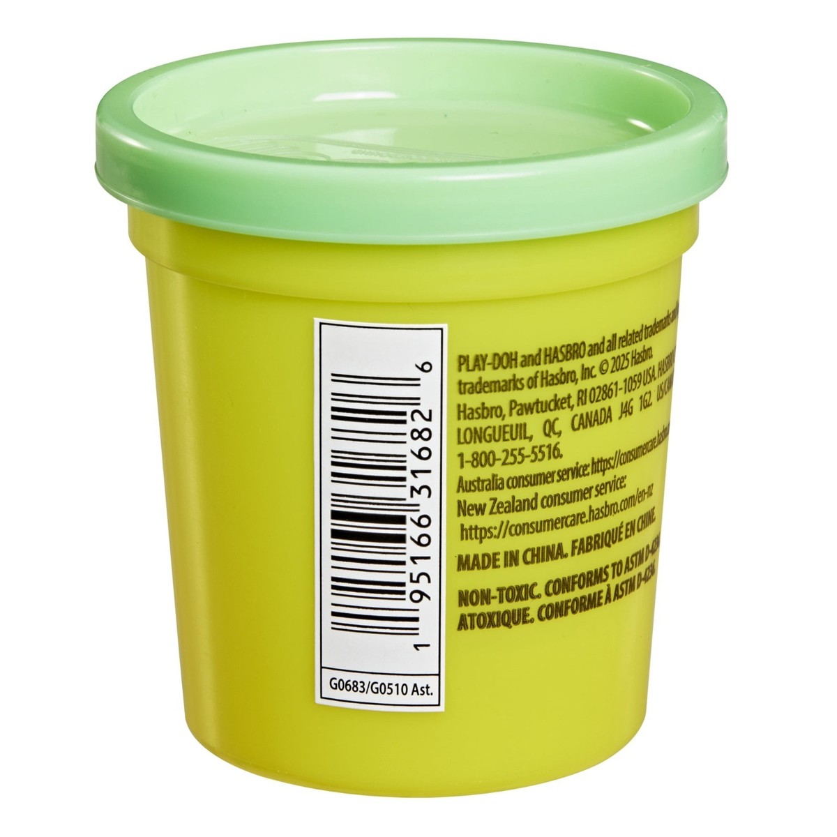 Play-Doh 3 Ounce Mint Green Single Can, Arts & Crafts Toys for Kids 2+ View 4