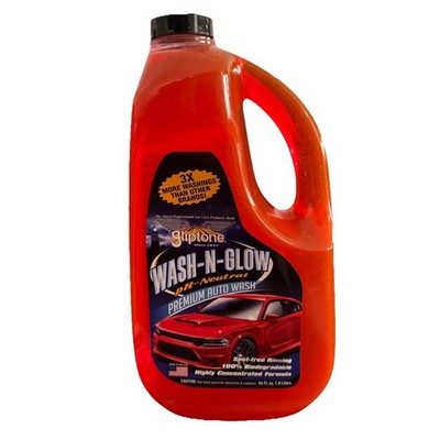 Gliptone Wash-N-Glow Car Wash Soap pH Neutral Concentrate 64oz 1.9L New Sealed